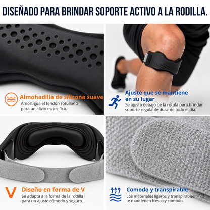 Rodillera Absorción de impactos para tendón rotuliano